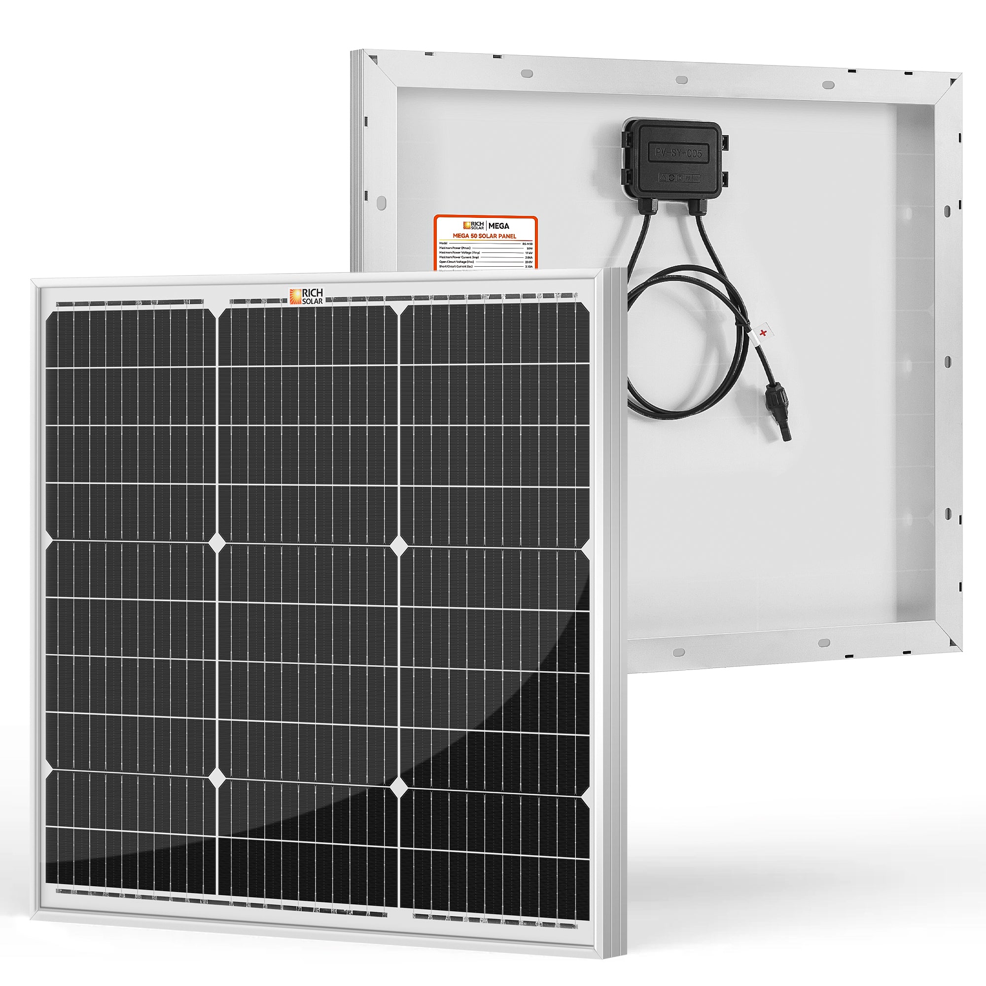 Rich Solar MEGA 50 W 12 V Solar Panel