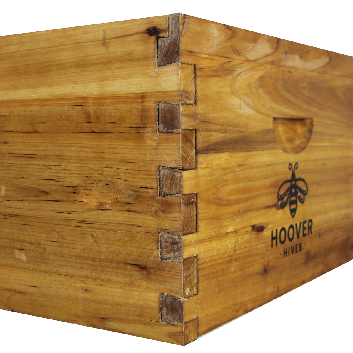 Wax-Coated 10 Frame Beehive - (2)Deeps & (4)Mediums
