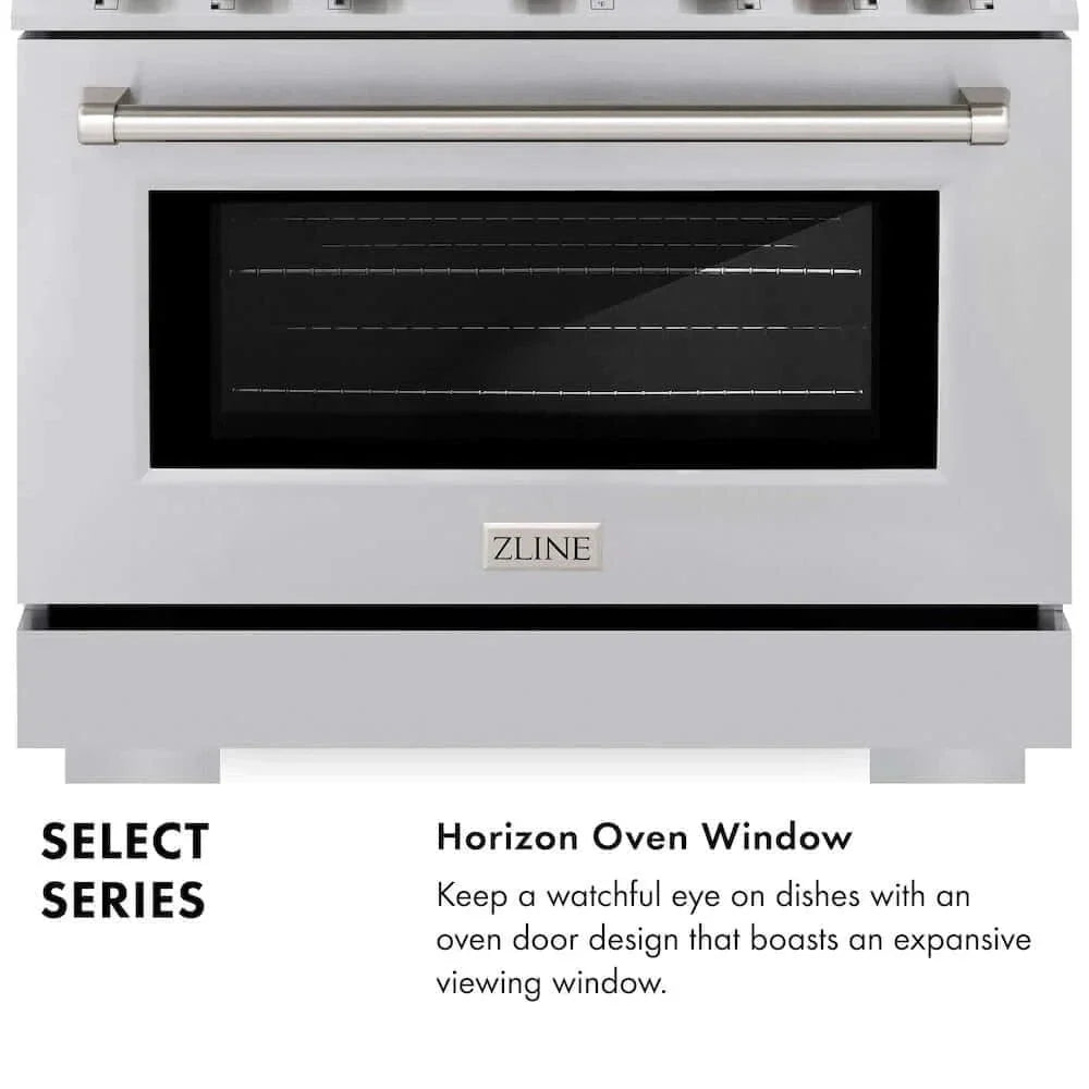 ZLINE 48" Select Gas Range Convection Gas Oven Stainless Steel HGR48