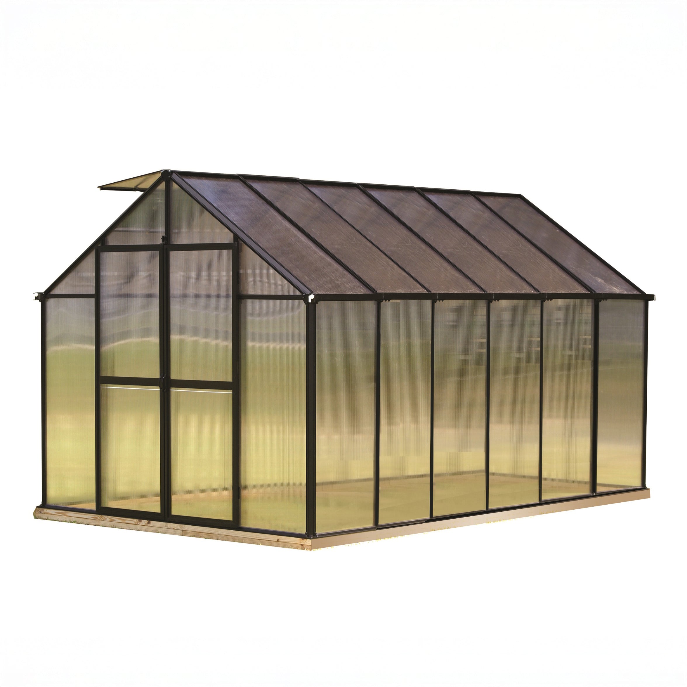 MONT Greenhouse – Black Finish (Premium Outdoor Growing Structure)