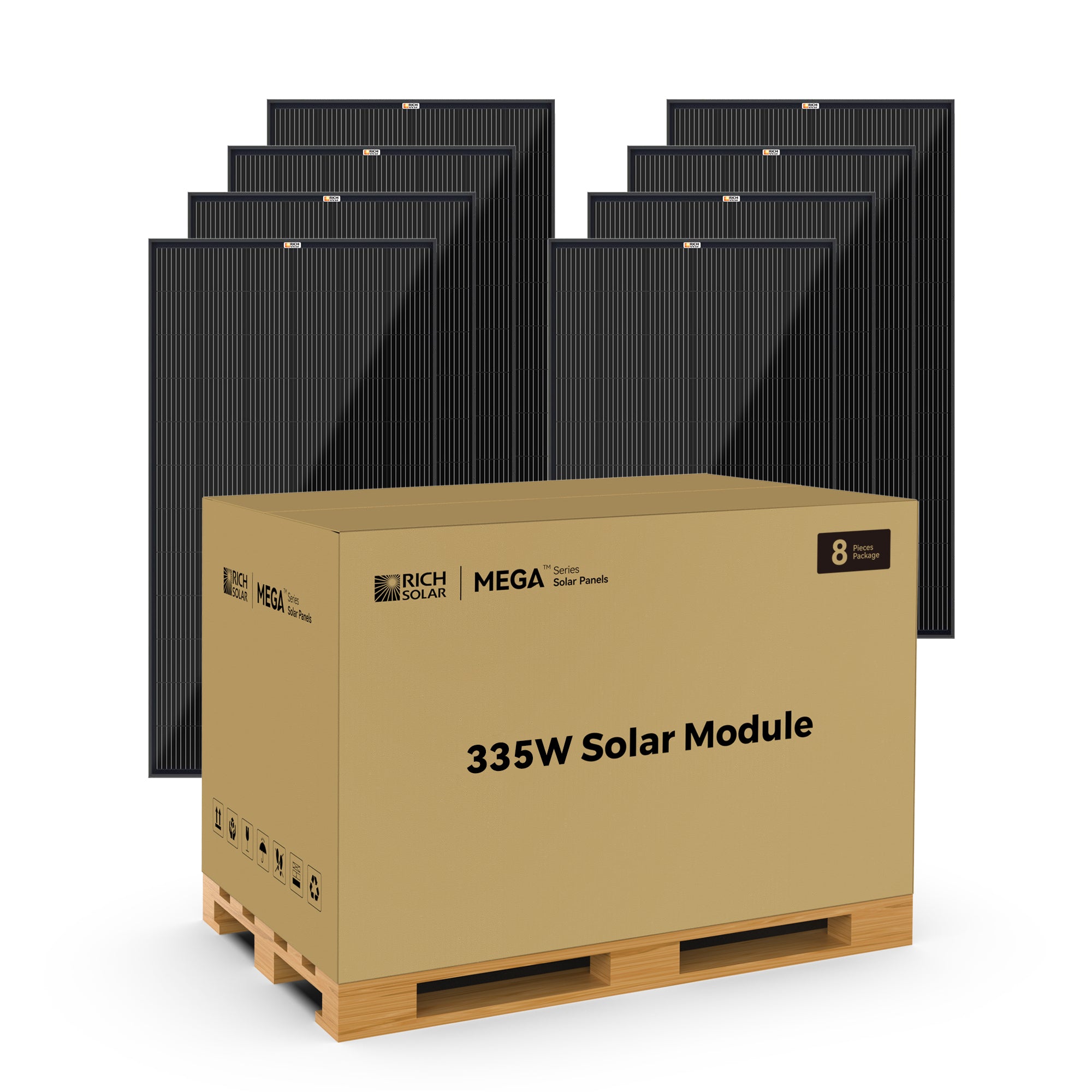 Rich Solar MEGA 335W 24V Solar Panel — High-Output Power for Serious Solar Systems