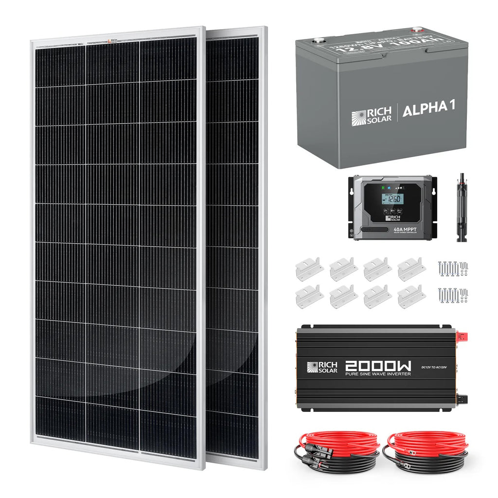 400W Complete Solar Kit
