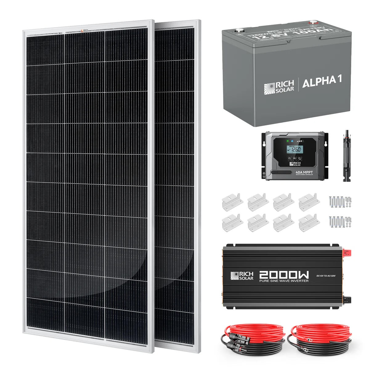 400W Complete Solar Kit