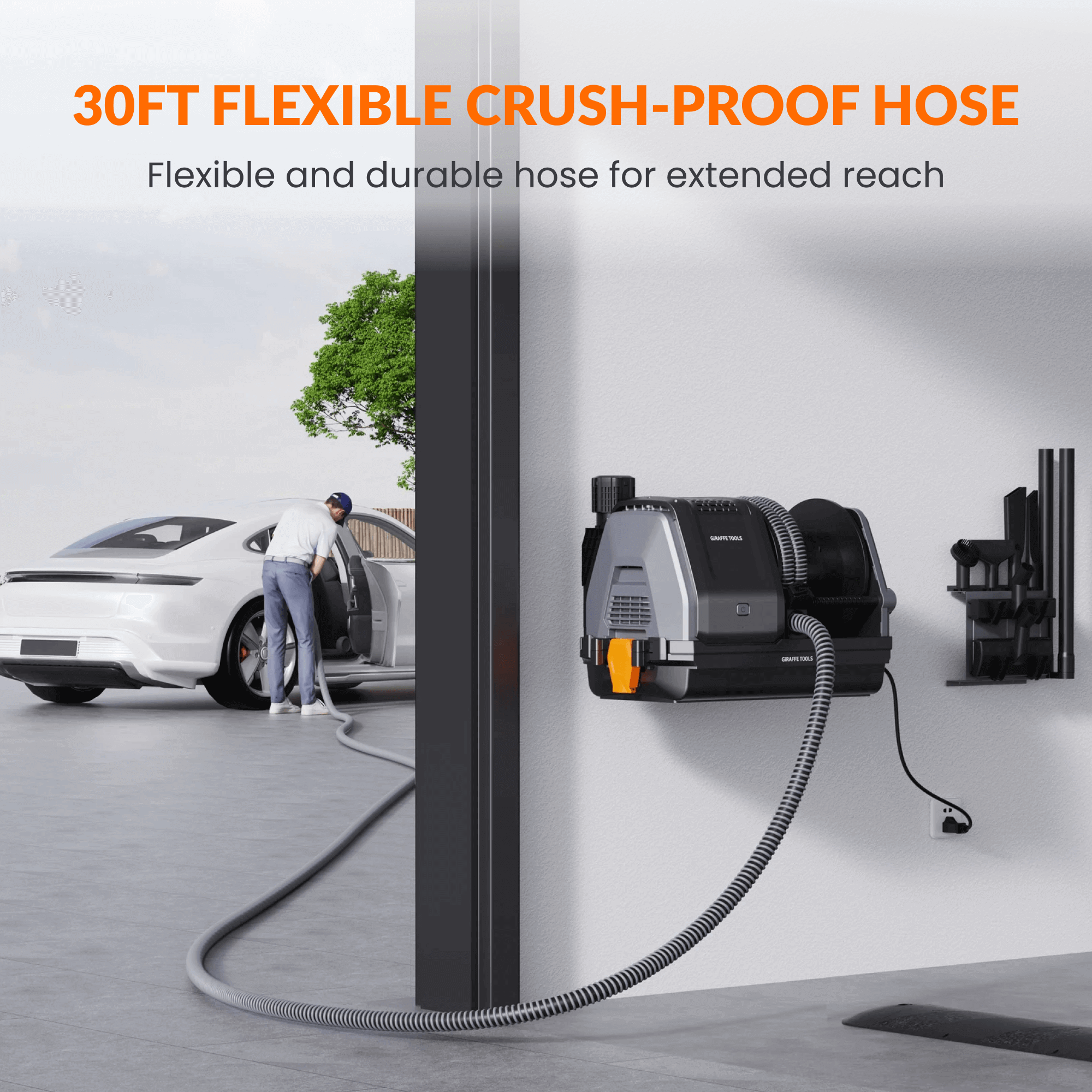 Grandstorm Retractable Vacuum Cleaner