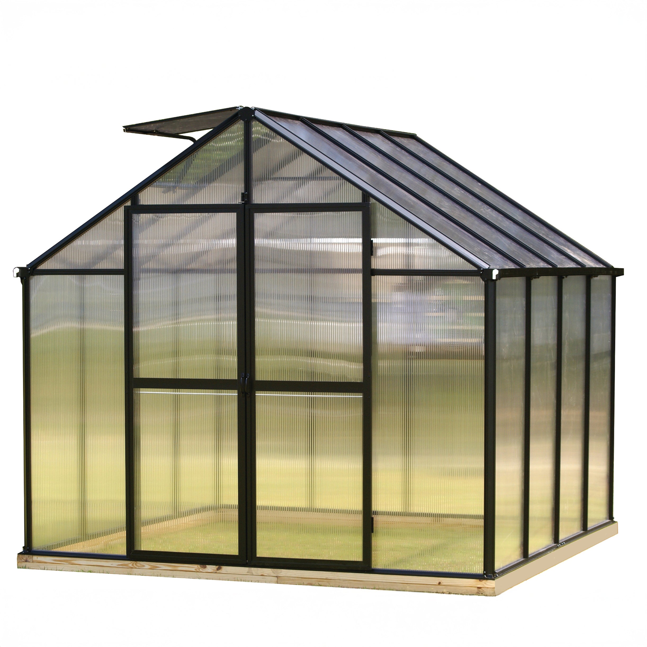 MONT Greenhouse – Black Finish (Premium Outdoor Growing Structure)