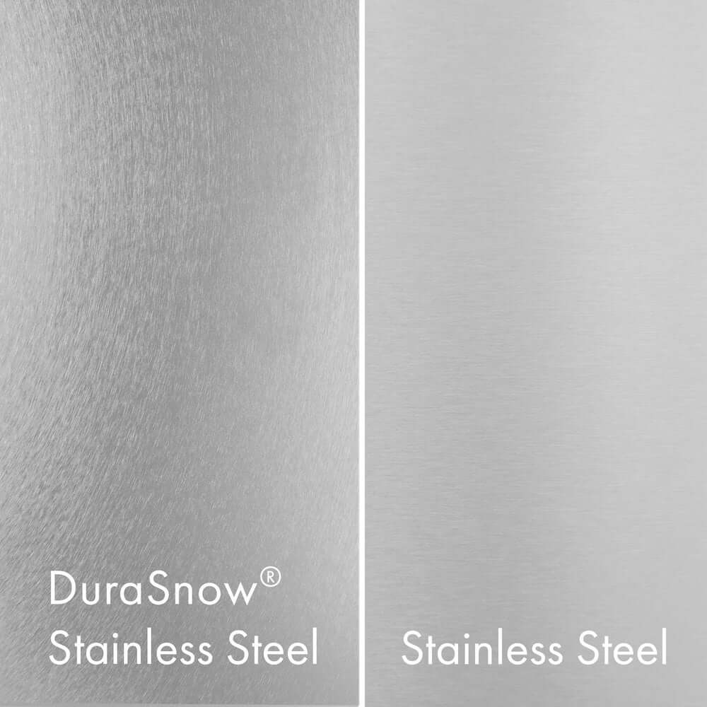 ZLINE 48" Dual Fuel Range, Gas Cooktop, Electric Convection Oven DuraSnow® Stainless Steel, Champagne Bronze CDRSZ-48-CB