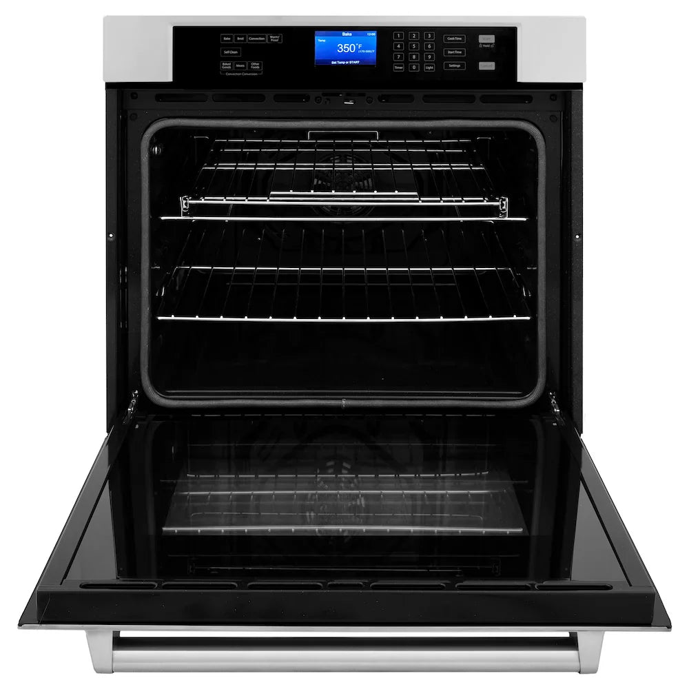 ZLINE 30" Oven ASW30 & Microwave MWO24 Bundle, 2KP-MW24-AWS30