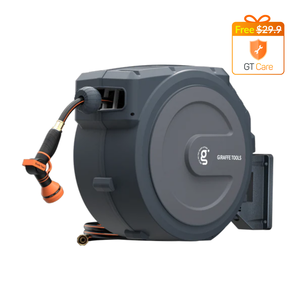 Retractable Garden Hose Reel-1/2in-130ft