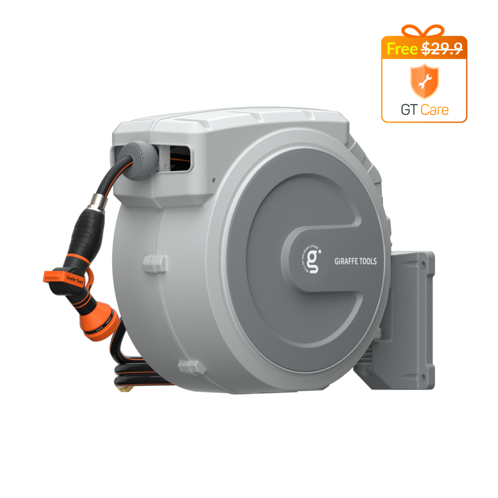 Retractable Garden Hose Reel-5/8in-90ft
