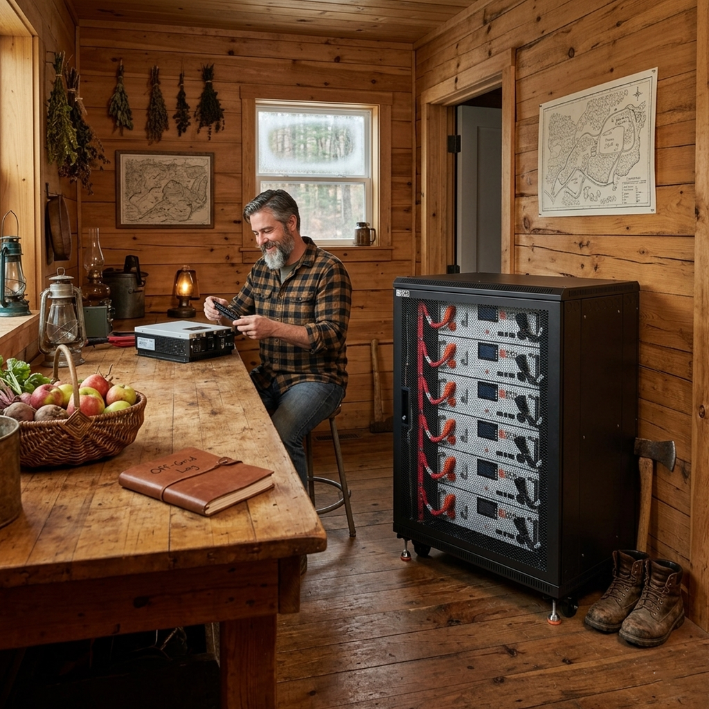 RICH SOLAR ALPHA 5 | 48V 100Ah LiFePO4 Battery | Premium 48V Server Rack Lithium Battery for Residential, Commercial, Off-Grid | 7,000 Lifetime Cycles | Pre-Order Only