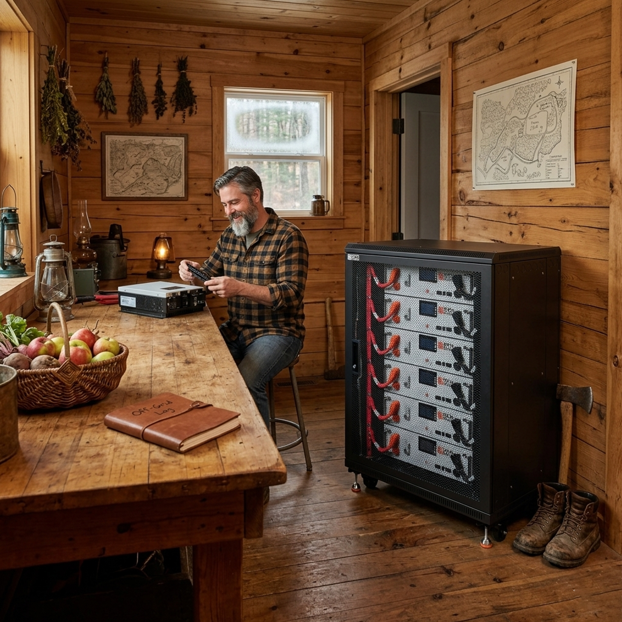 RICH SOLAR ALPHA 5 | 48V 100Ah LiFePO4 Battery | Premium 48V Server Rack Lithium Battery for Residential, Commercial, Off-Grid | 7,000 Lifetime Cycles | Pre-Order Only