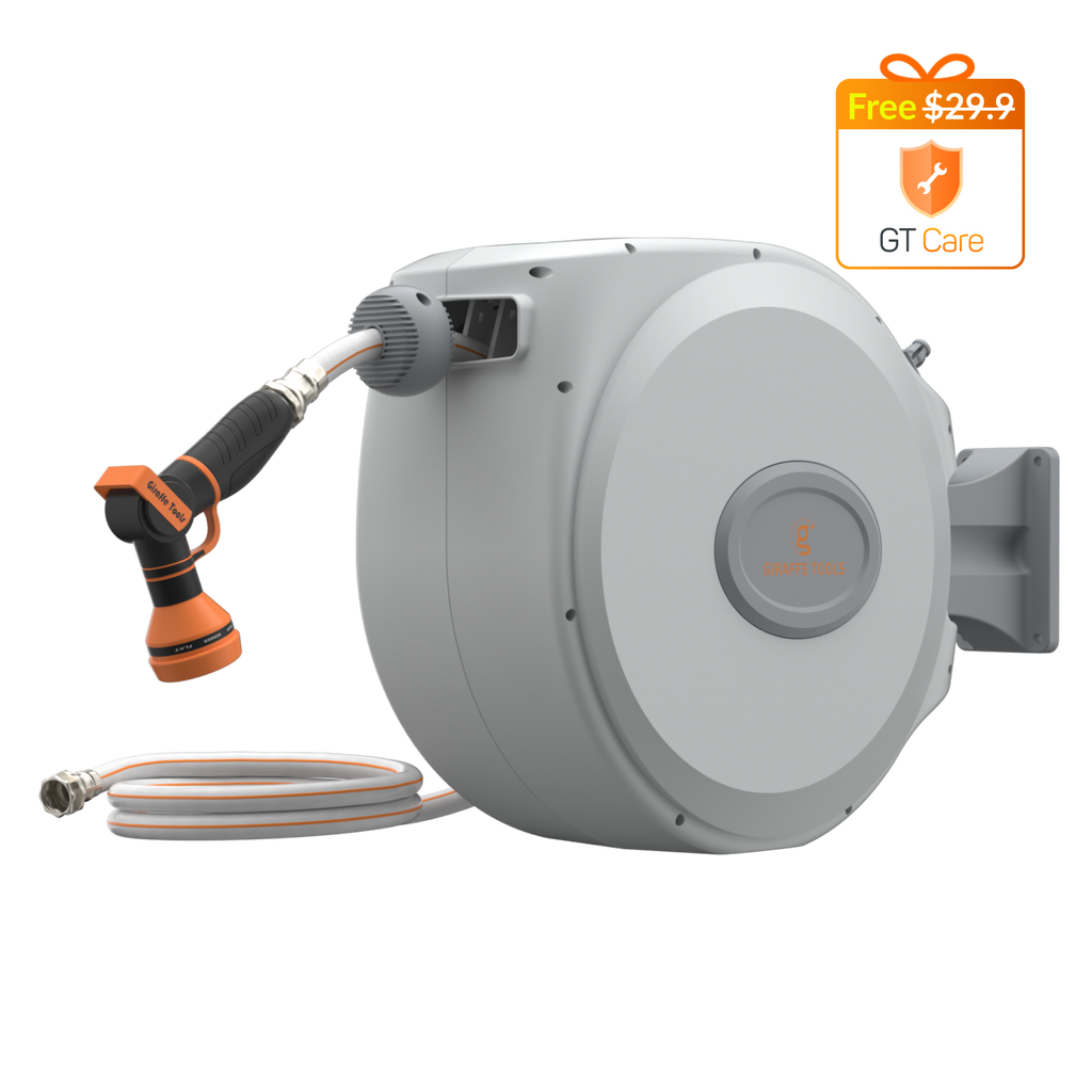 Retractable Garden Hose Reel-5/8 in-65ft
