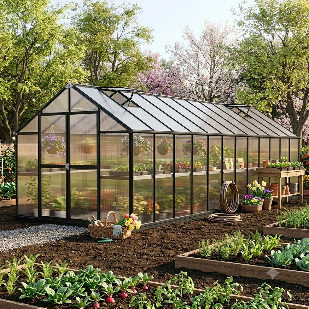 MONT Growers Edition Greenhouse – Black Finish