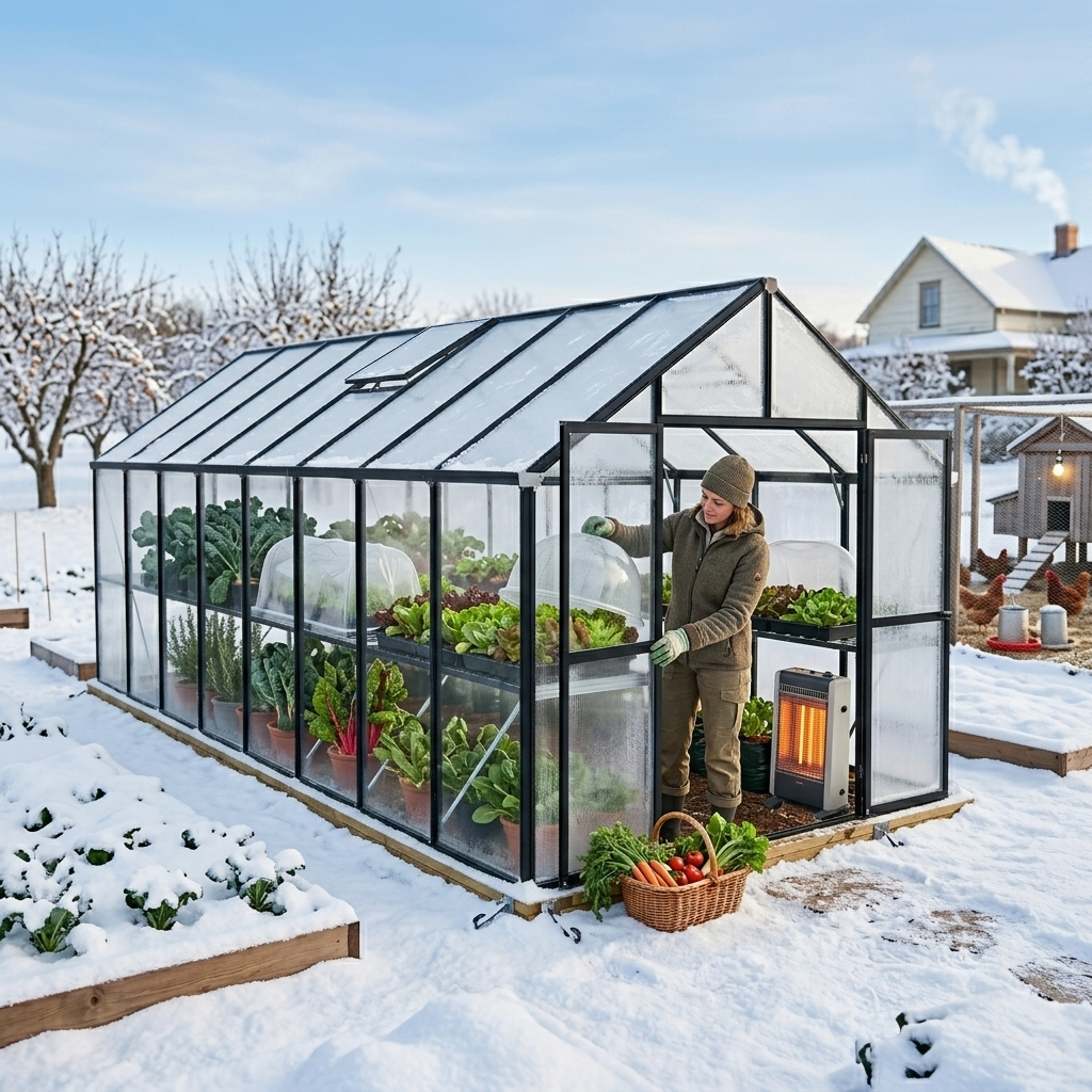 MONT Premium Greenhouse – Black Finish