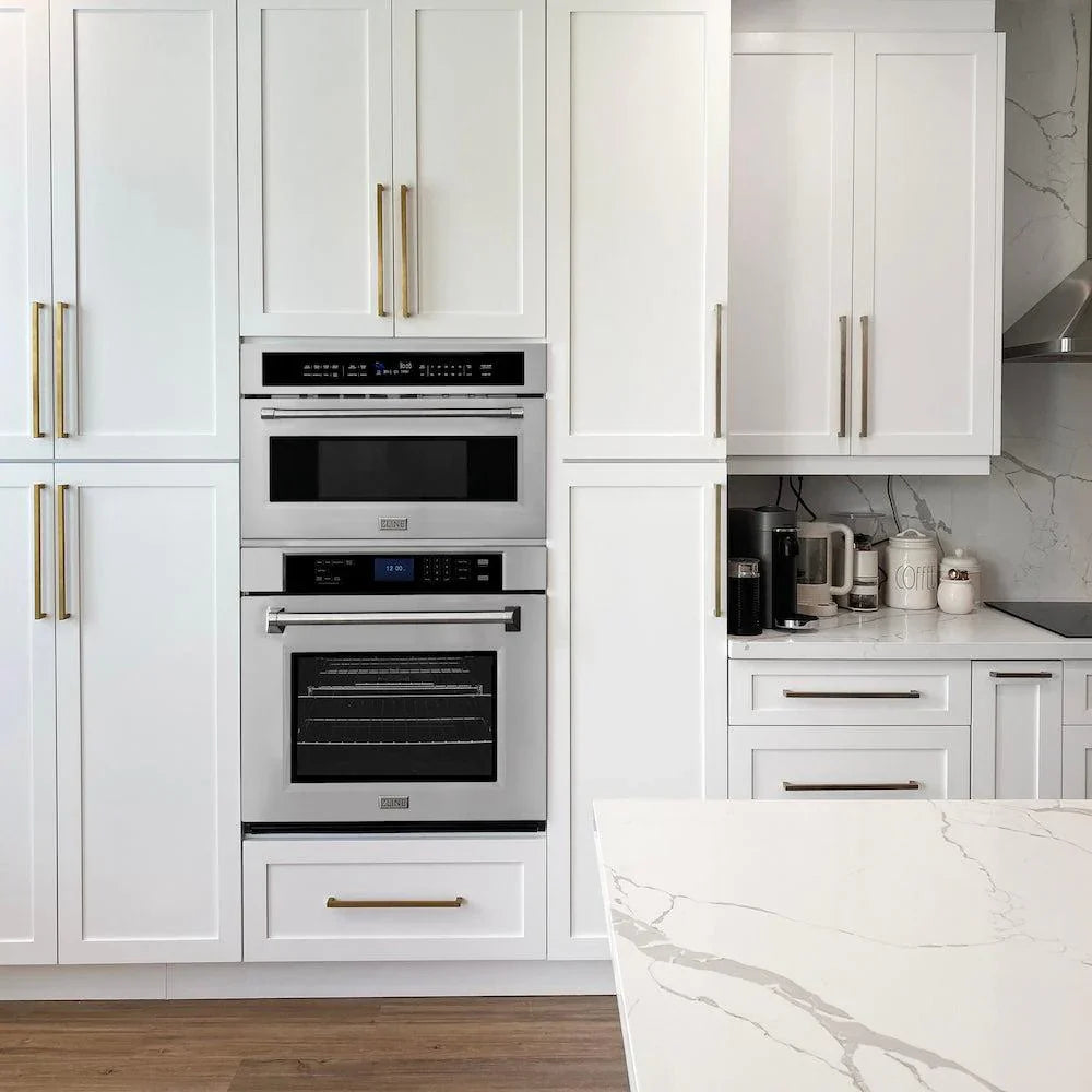 ZLINE 30" Oven ASW30 & Microwave MWO30 Bundle, 2KP-MW30-AWS30