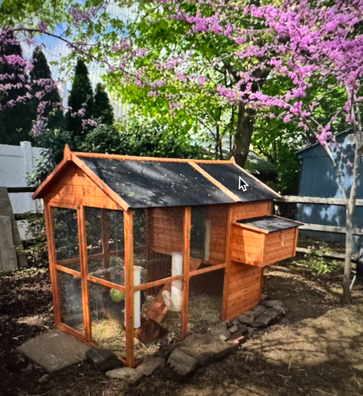 NEW FarmHouse Coop.  Both Stain colors in stock, BARN RED Limited Run!