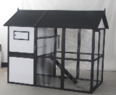 NEW FarmHouse Coop.  Both Stain colors in stock, BARN RED Limited Run!