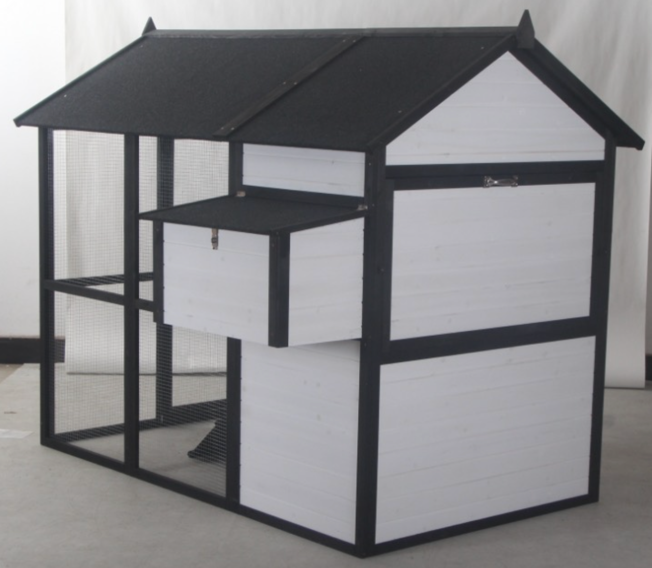 NEW FarmHouse Coop.  Both Stain colors in stock, BARN RED Limited Run!