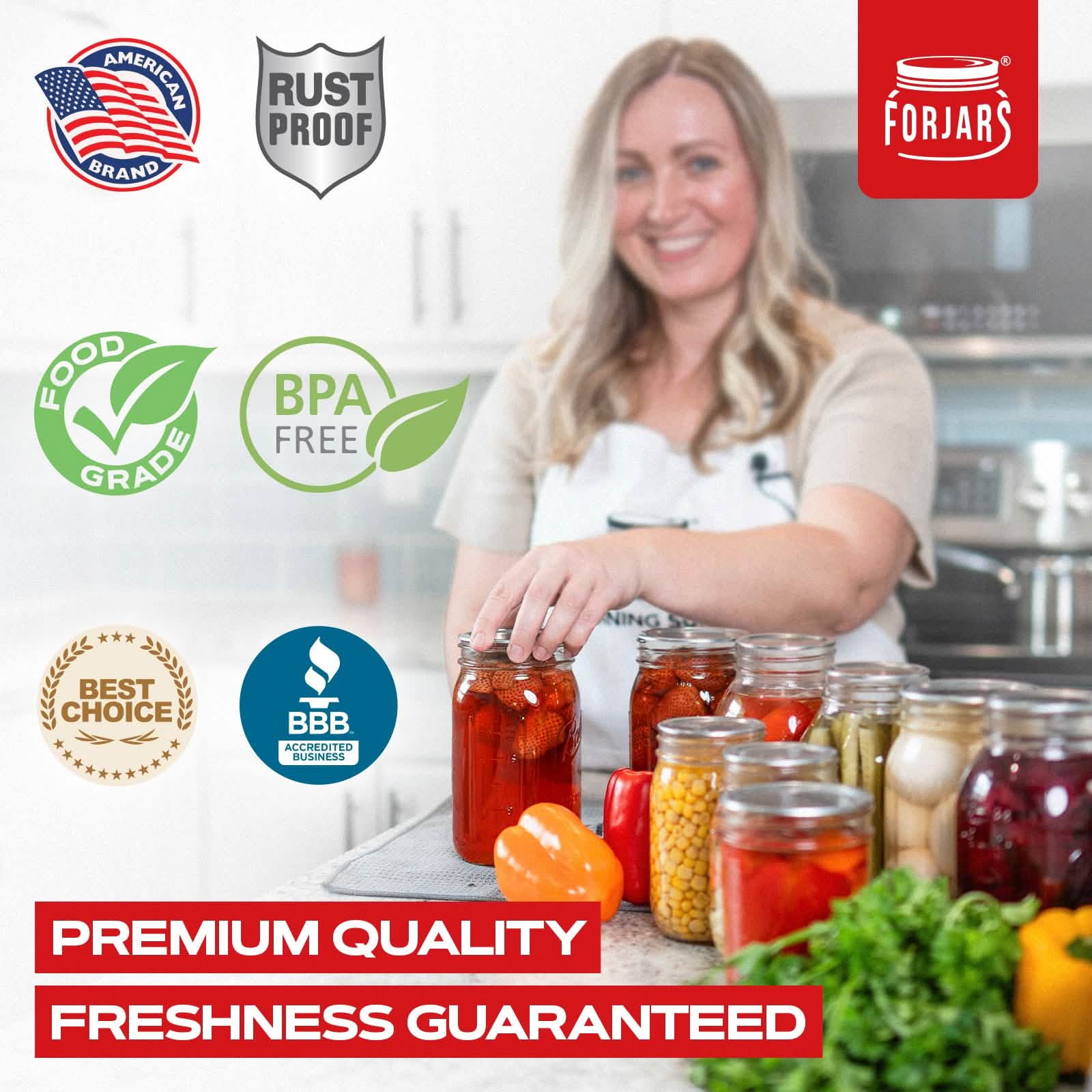 500 Wide Mouth Canning Lids