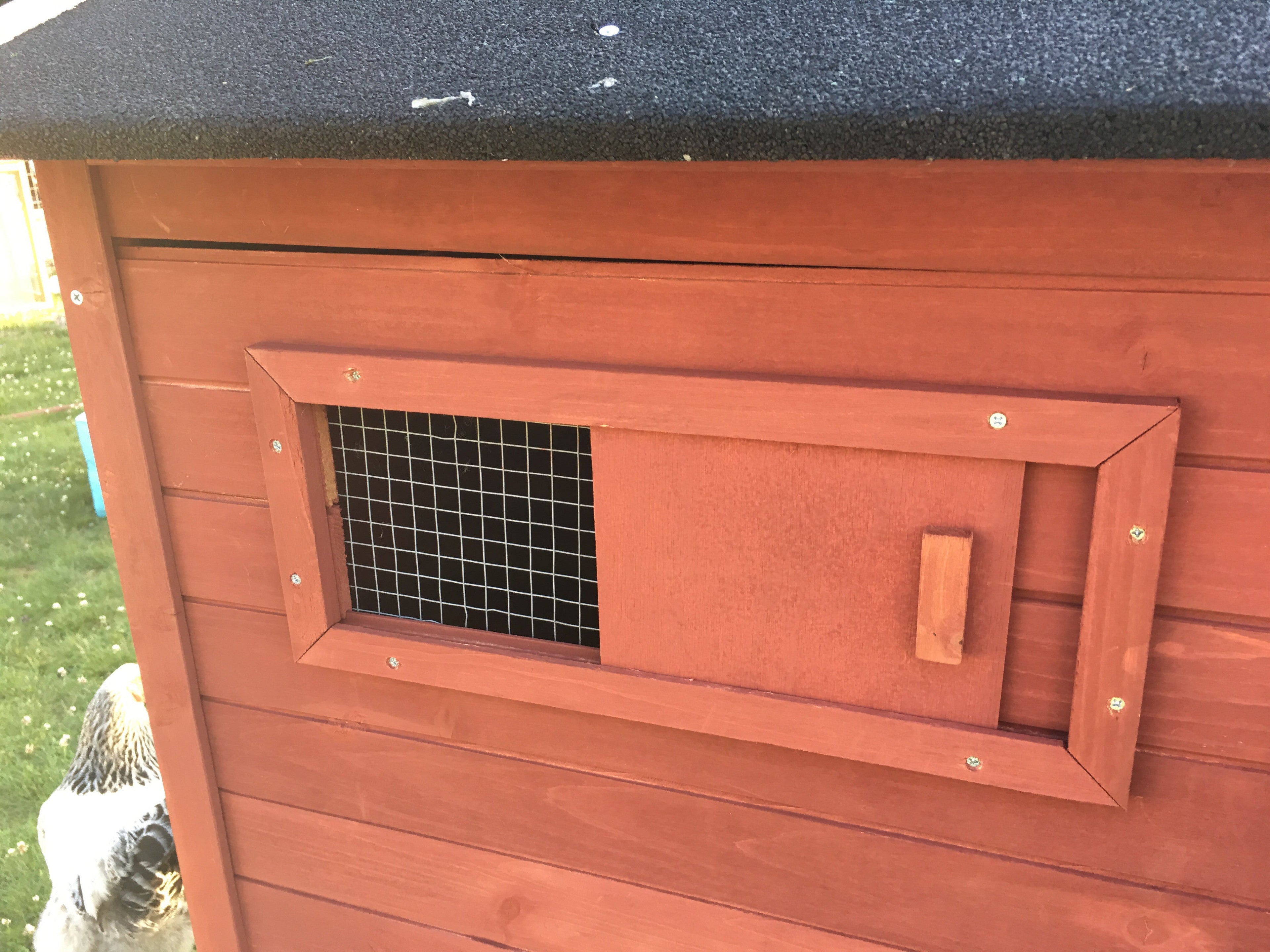 NEW FarmHouse Coop.  Both Stain colors in stock, BARN RED Limited Run!
