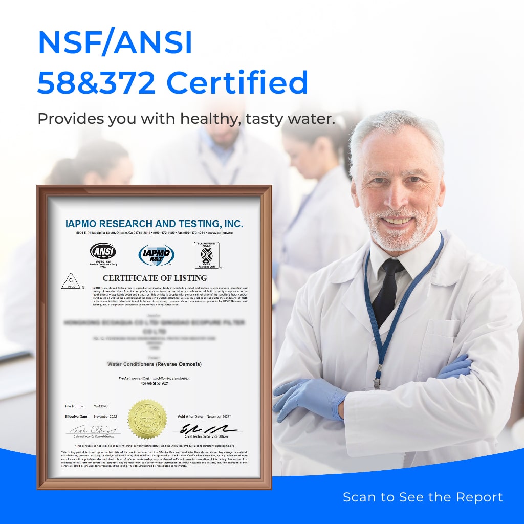 G3P600 Reverse Osmosis System - Waterdrop G3P600