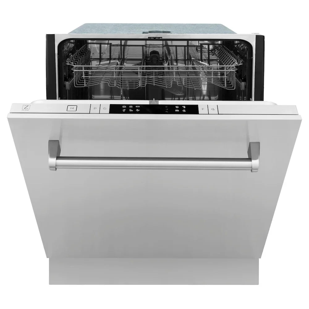 ZLINE 48" Bundled Stainless DualRange RangeHood Dishwasher 3KP-RARH48-DW