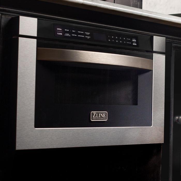 ZLINE 24" 1.2 cu. ft. Microwave Drawer in Stainless Steel, MWD-1