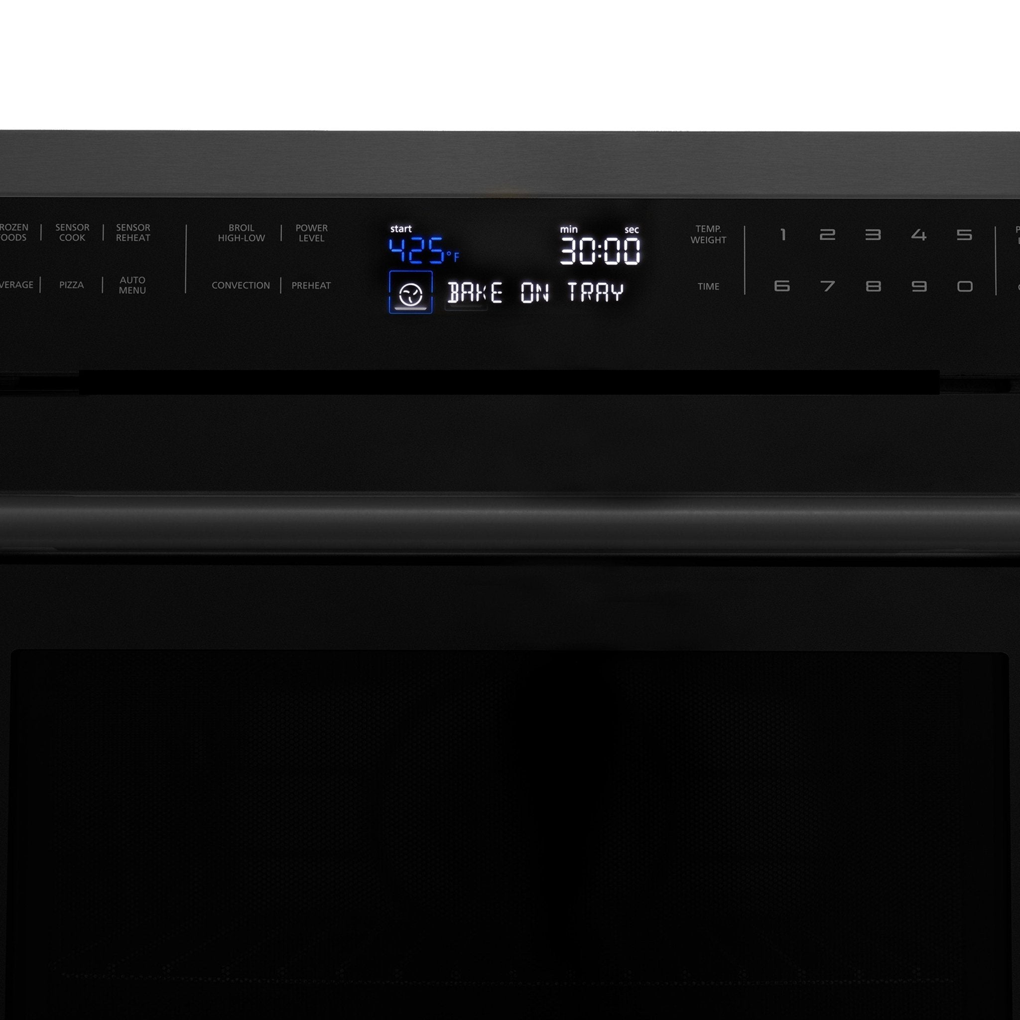 ZLINE 24" Convection Microwave, Black Stainless, MWO-24-BS
